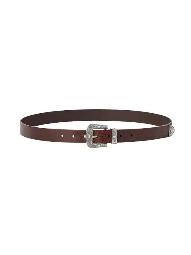 Brunello Cucinelli Men's Pull-Up Calfskin Belt - Ebony