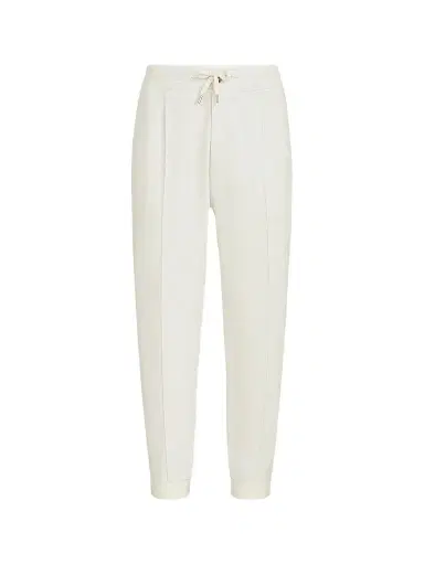 Brunello Cucinelli Men's Cashmere and Cotton French Terry Double Cloth Trousers - Off White - Size XXXXL | Thumbnail 1 Brunello Cucinelli Men's Cashmere and Cotton French Terry Double Cloth Trousers - Off White - Size XXXXL | Thumbnail 1