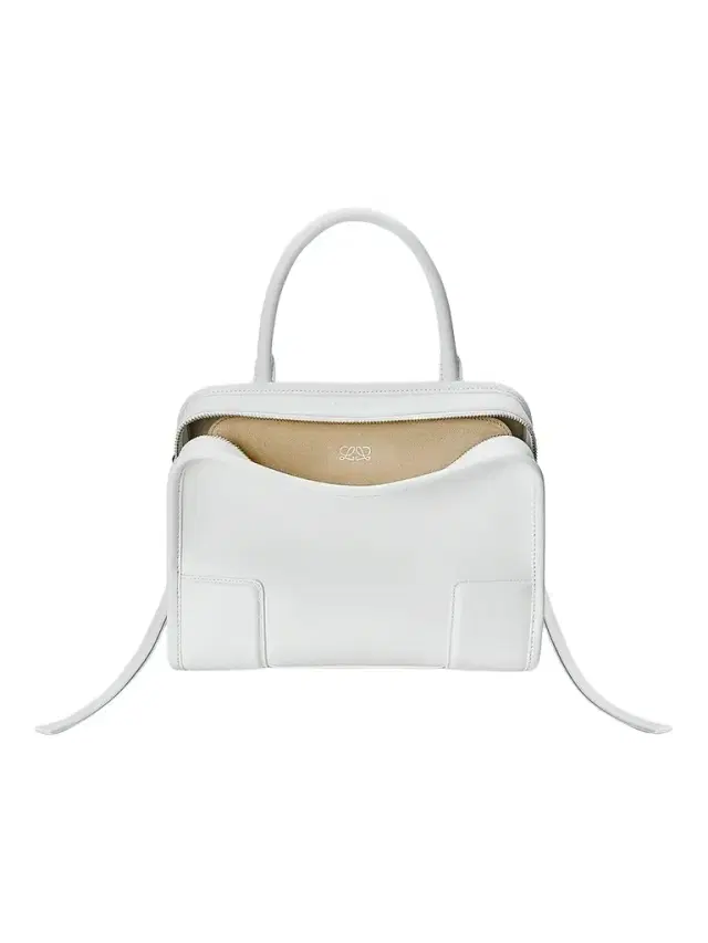 LOEWE Women's Amazona  Leather Top Handle Bag - White