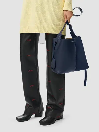 Loewe Women's Bilbao Leather & Suede Bucket Bag | Thumbnail 3 Loewe Women's Bilbao Leather & Suede Bucket Bag | Thumbnail 3