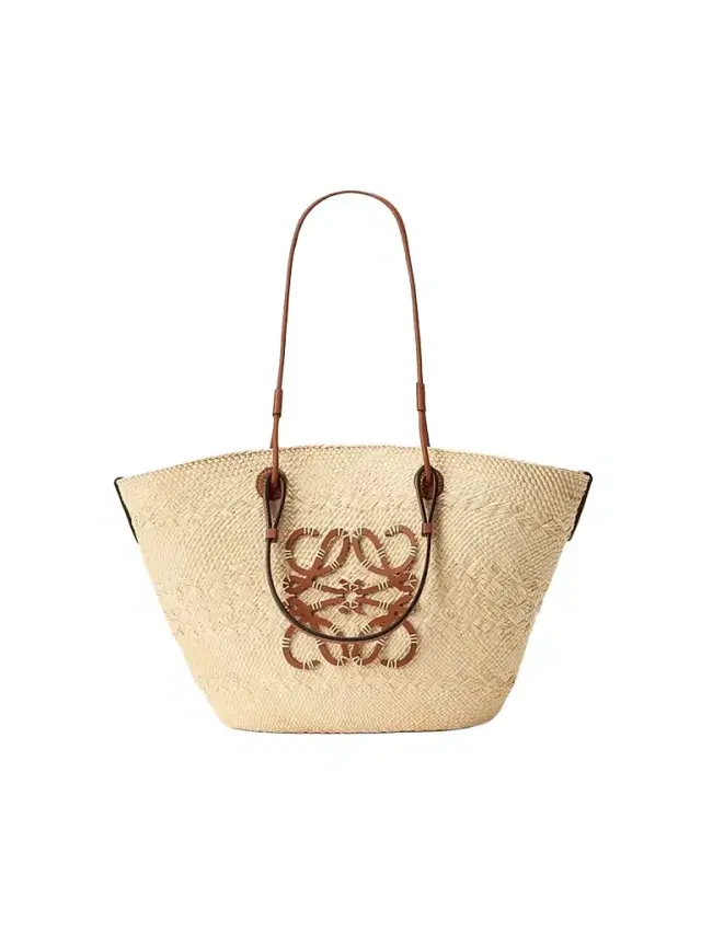 LOEWE Women's  x Paula's Ibiza Anagram Basket Bag - Natural Tan