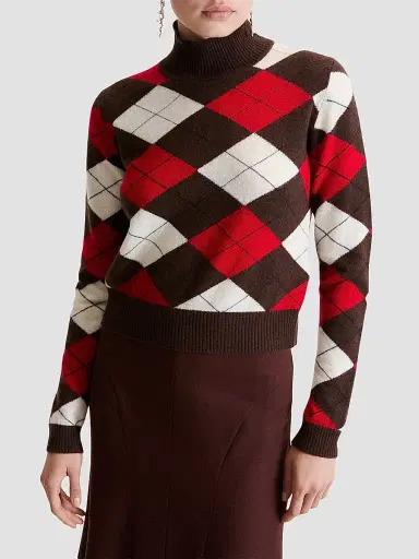 Marella Women's Cashmere Blend Jumper - Red - Size XL | Thumbnail 3 Marella Women's Cashmere Blend Jumper - Red - Size XL | Thumbnail 3