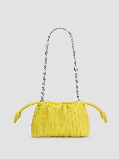 Loewe Women's Flamenco Mini Pleated Bag | Thumbnail 4 Loewe Women's Flamenco Mini Pleated Bag | Thumbnail 4
