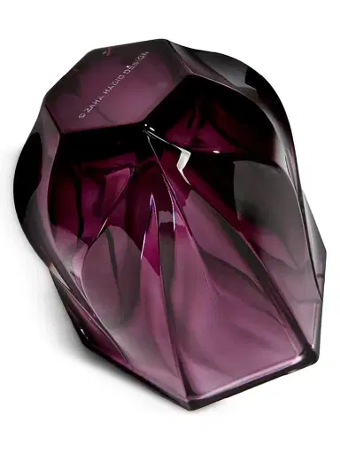 Zaha Hadid Design Shimmer Tealight Candle Holder - Purple | Thumbnail 3