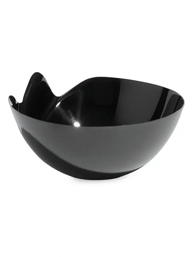 Zaha Hadid Design Serenity Stainless Steel Bowl - Black