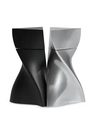 Zaha Hadid Design Duo Mini Salt & Pepper Grinders Set | Thumbnail 1 Zaha Hadid Design Duo Mini Salt & Pepper Grinders Set | Thumbnail 1