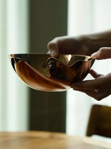 Zaha Hadid Design Serenity Stainless Steel Bowl | Thumbnail 4 Zaha Hadid Design Serenity Stainless Steel Bowl | Thumbnail 4