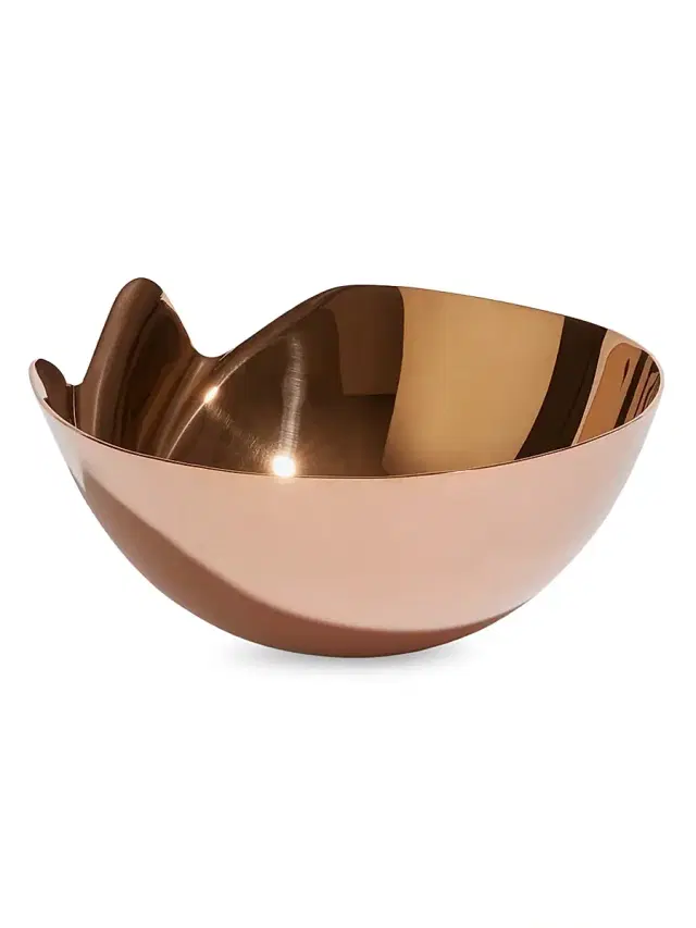 Zaha Hadid Design Serenity Stainless Steel Bowl - Rose Gold