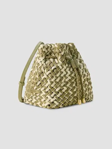 Naghedi Women's Gramercy Double Weave Bucket Bag | Thumbnail 4