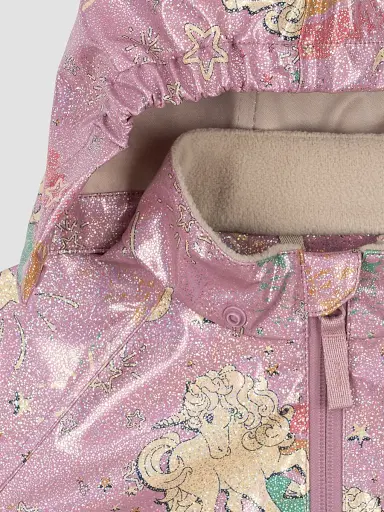 Konges Slojd Baby Girl's, Little Girl's & Girl's Calina Rain Jacket - Born To Sparkle | Thumbnail 3