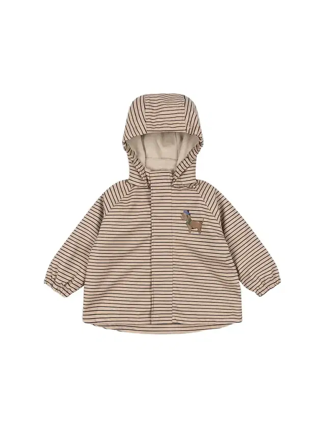 Baby's & Little Kid's Rainy Palme Dog Rain Jacket - Stripelamer