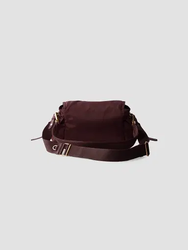 Prada Women's Explore Re-Nylon Shoulder Bag - Dark Red | Thumbnail 3