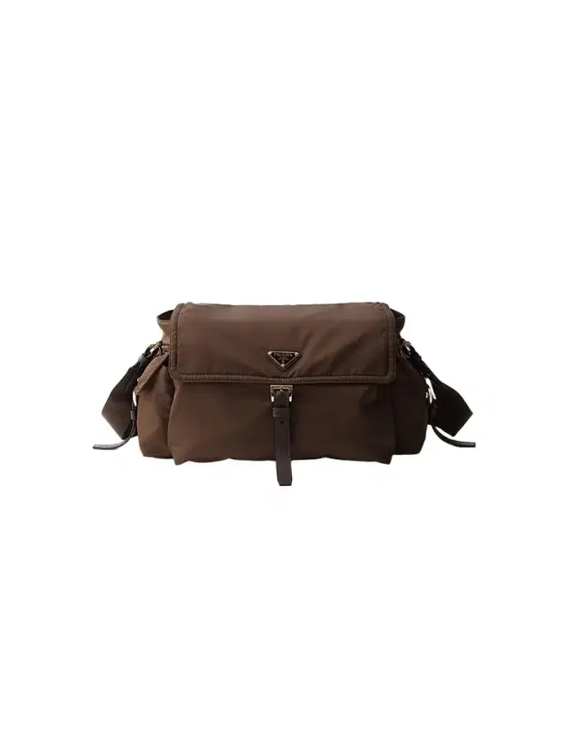 Women's Explore Re-Nylon Shoulder Bag - Dark Brown
