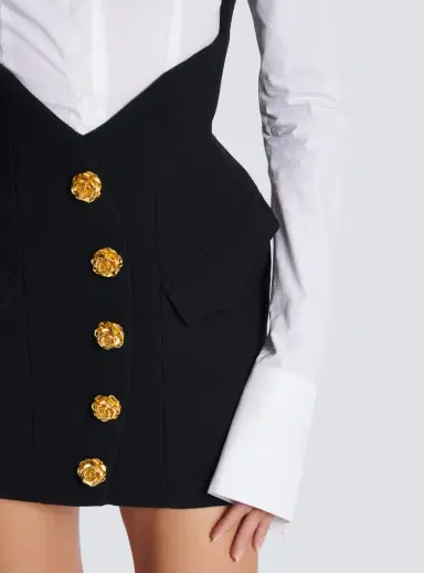 Balmain Double crepe tulip skirt | Thumbnail 5