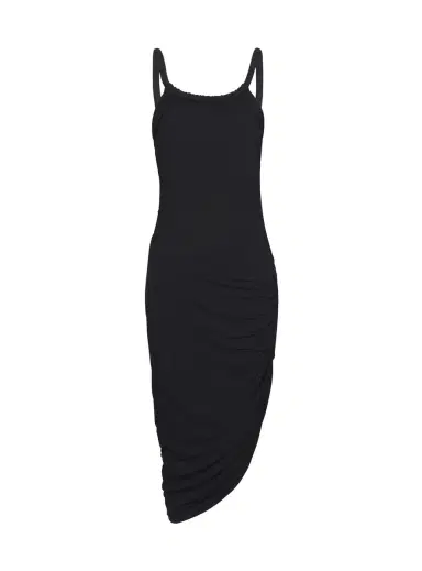 Balmain Long draped jersey dress | Thumbnail 1
