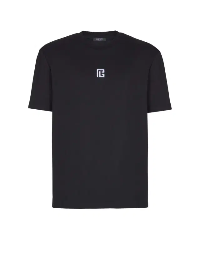 Balmain T-shirt with embroidered logo