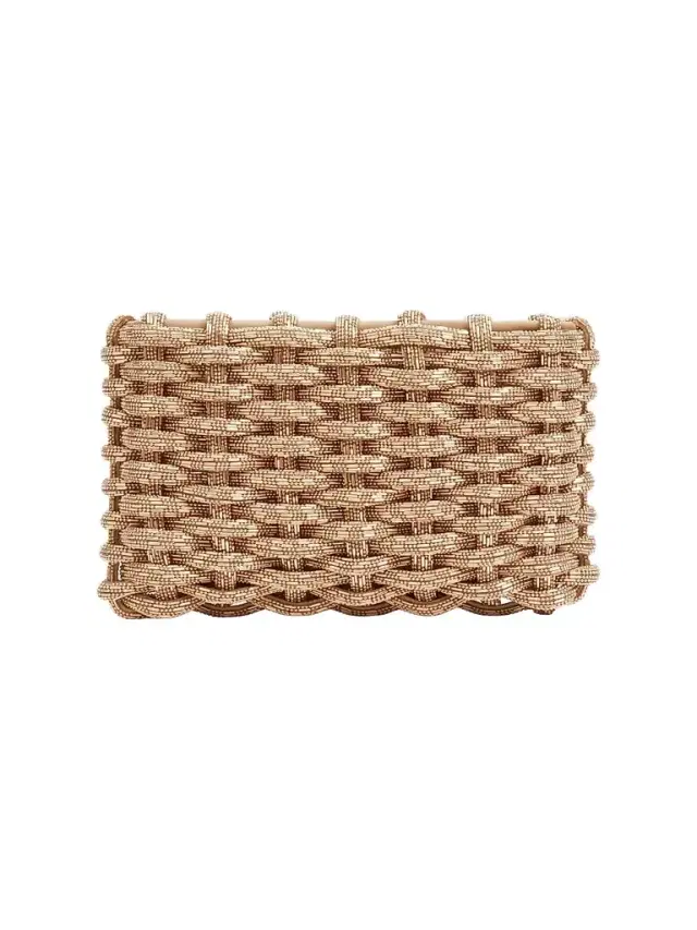 Women's Morgan Metal Clutch - Gold
