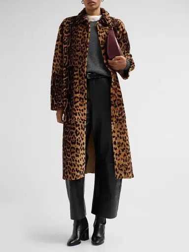 Nili Lotan Women's Tribeca Leather Pants - Black | Thumbnail 2