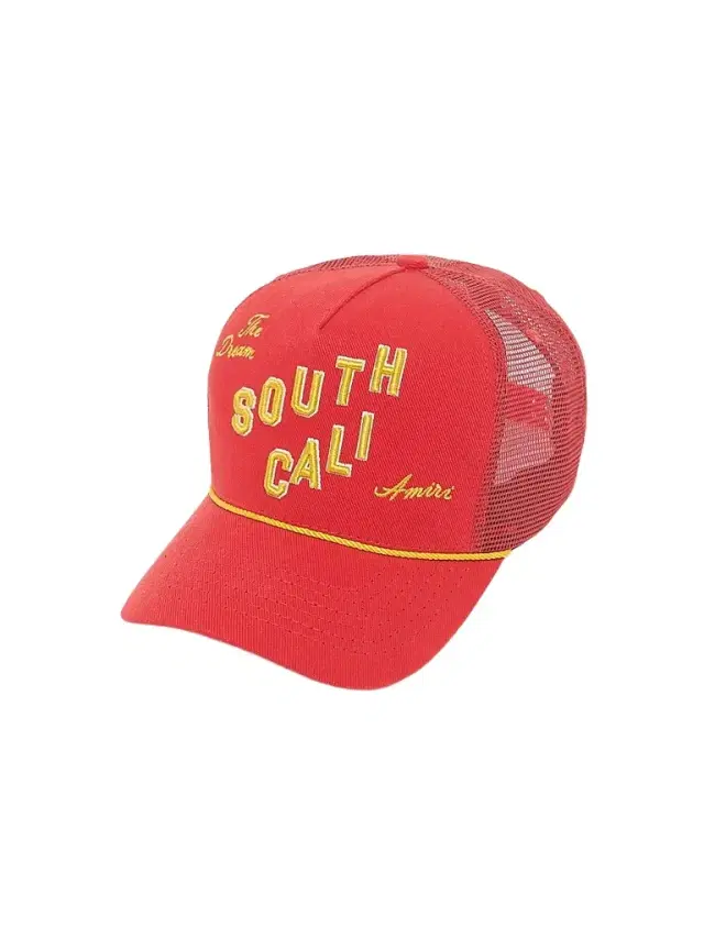 Amiri Men's South Cali Trucker Hat - Ruby