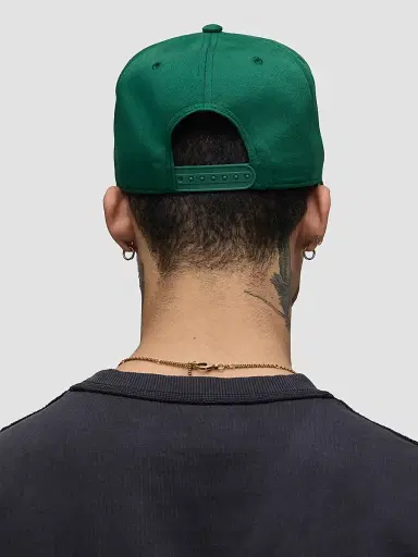 Hudson Jeans Men's Embroidered Reverse Logo Baseball Cap - Forest | Thumbnail 6