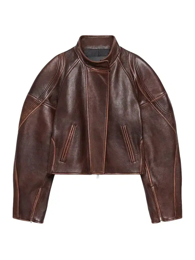 Helmut Lang Women's Leather Saddle Jacket - Saddle