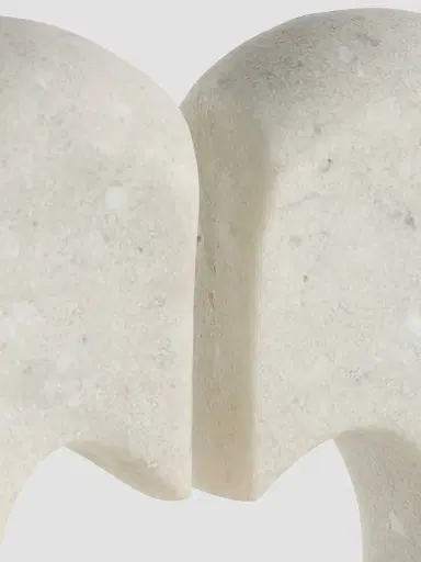 Arteriors Marlowe Sculpture - White Large | Thumbnail 7