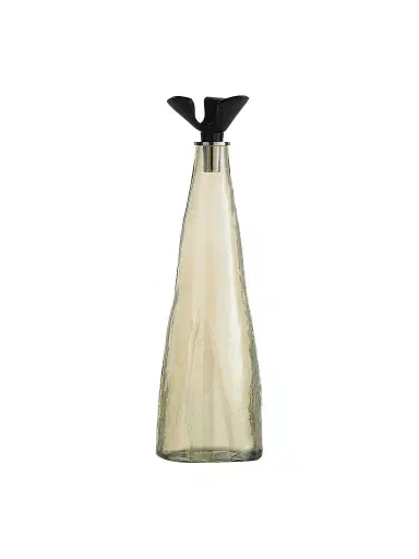 Arteriors Lydia Glass & Aluminum 2-Piece Decanters Set - Black | Thumbnail 1