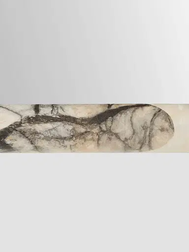 Arteriors Trevino Resin & Bronze-Plated Iron Rectangular Mirror - Grey | Thumbnail 7