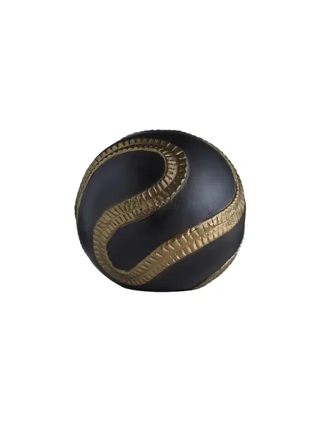 Arteriors Marnie Sphere Sculpture - Black