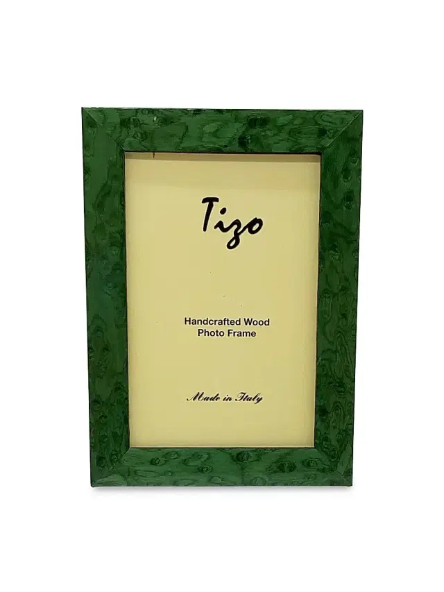 Tizo Burlwood Frame - Green - Size 8 x 10