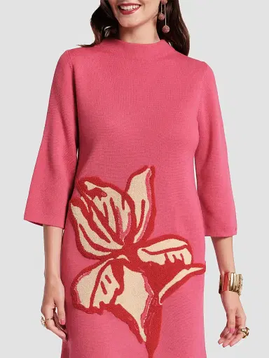 Frances Valentine Women's Annie Fringed Tulip Mini Dress | Thumbnail 4