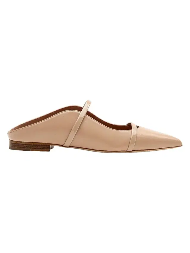 Malone Souliers Women's Maureen Leather Mules - Buff