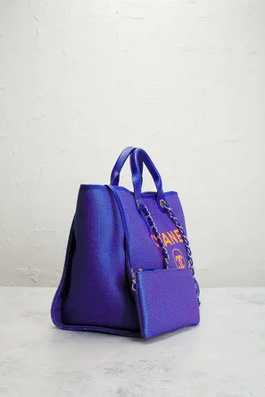 chanel Chanel Deauville NM Tote Bag | Thumbnail 4