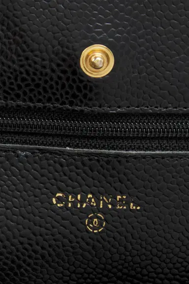 chanel Chanel Caviar Classic Wallet On Chain | Thumbnail 5
