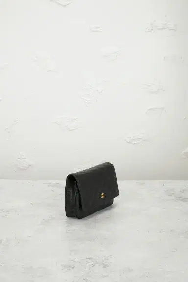 chanel Chanel Caviar Classic Wallet On Chain | Thumbnail 4