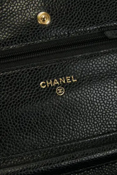 chanel Chanel Caviar Classic Wallet On Chain | Thumbnail 5