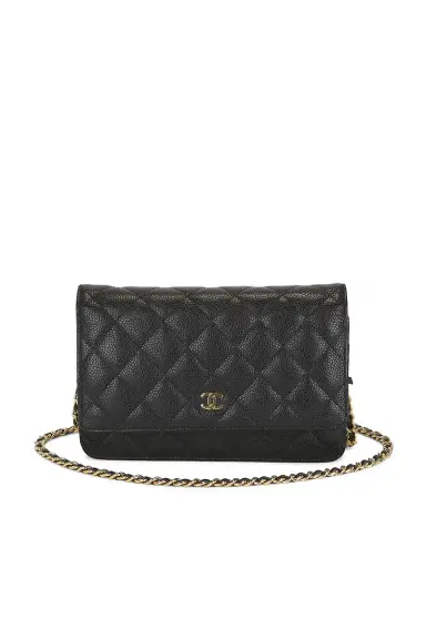 chanel Chanel Caviar Classic Wallet On Chain | Thumbnail 1