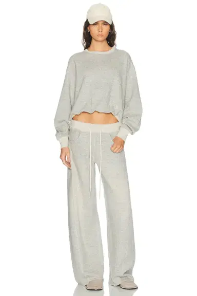 R13 Relaxed Darted Sweatpant | Thumbnail 6