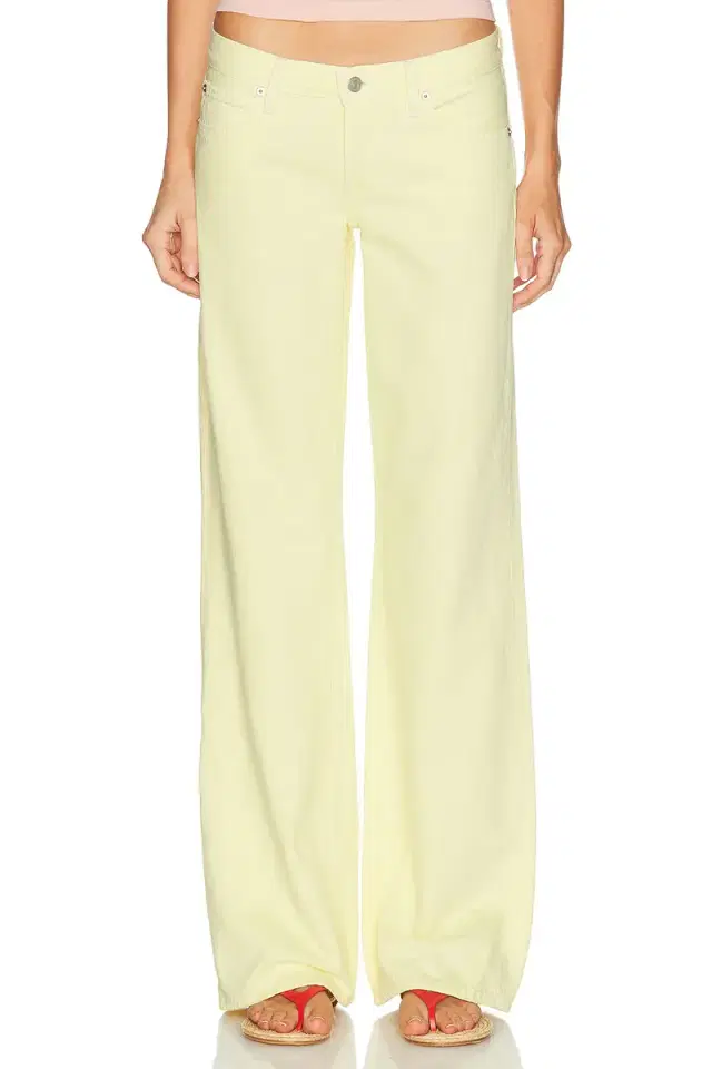 Frame The Gray Wide Leg Jeans
