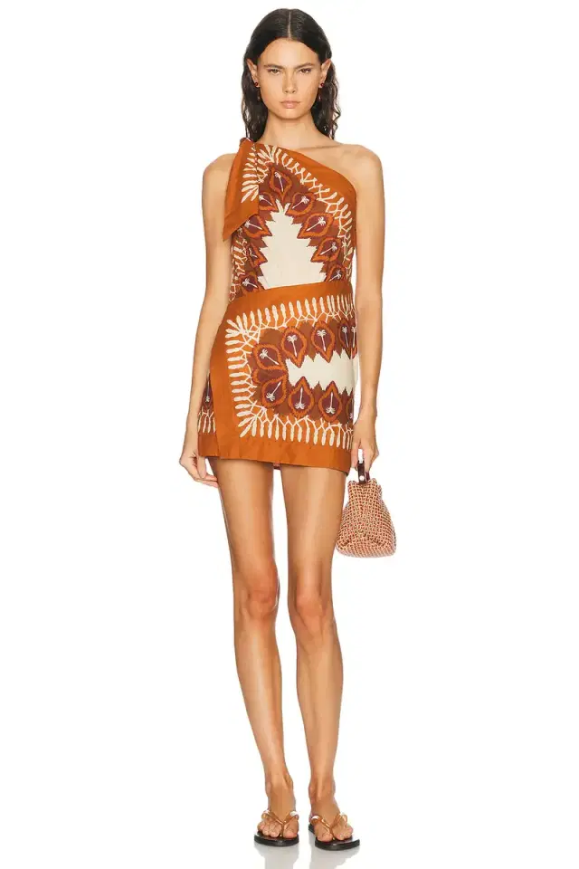 Johanna Ortiz Sun Traveler Mini Dress