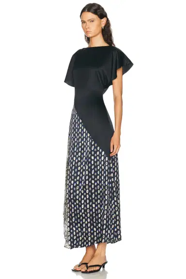 Staud Fawn Silk Dress | Thumbnail 3
