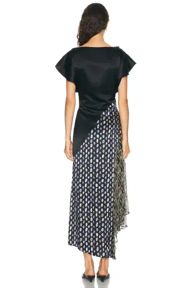 Staud Fawn Silk Dress | Thumbnail 4