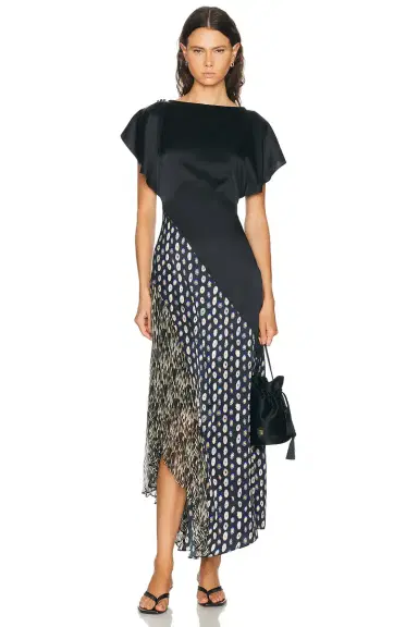 Staud Fawn Silk Dress | Thumbnail 1