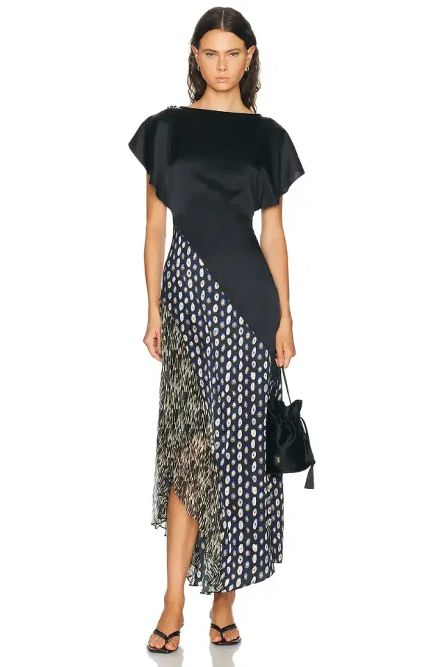 Fawn Silk Dress