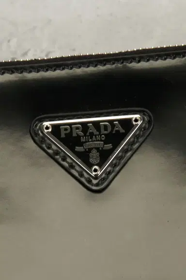 Prada Polka Dot Sequined Mesh Tote Bag | Thumbnail 5