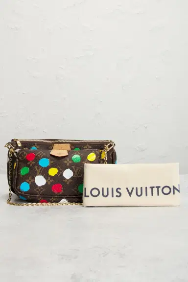 Louis Vuitton X Yayoi Kusama Painted Dots Monogram Multi Pochette Accessoires Shoulder Bag | Thumbnail 8 Louis Vuitton X Yayoi Kusama Painted Dots Monogram Multi Pochette Accessoires Shoulder Bag | Thumbnail 8