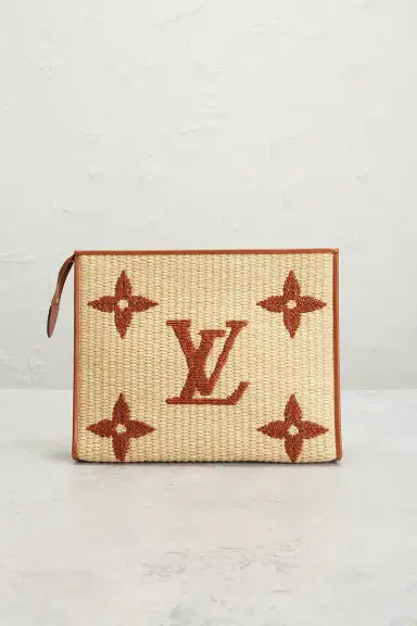 Louis Vuitton Monogram Giant Raffia Toiletry Pouch 26 | Thumbnail 3 Louis Vuitton Monogram Giant Raffia Toiletry Pouch 26 | Thumbnail 3