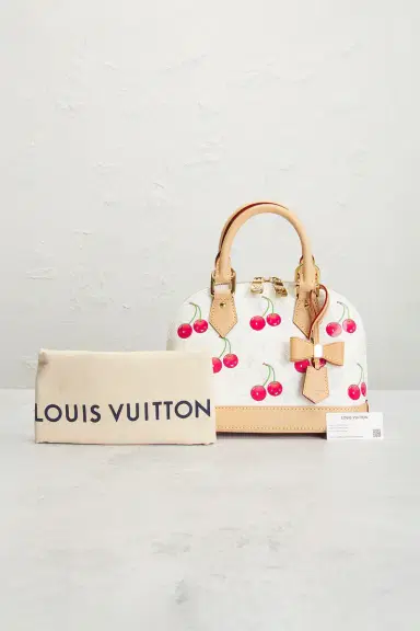 Louis Vuitton X Takashi Murakami Monogram Cerises Alma BB Handbag | Thumbnail 7 Louis Vuitton X Takashi Murakami Monogram Cerises Alma BB Handbag | Thumbnail 7