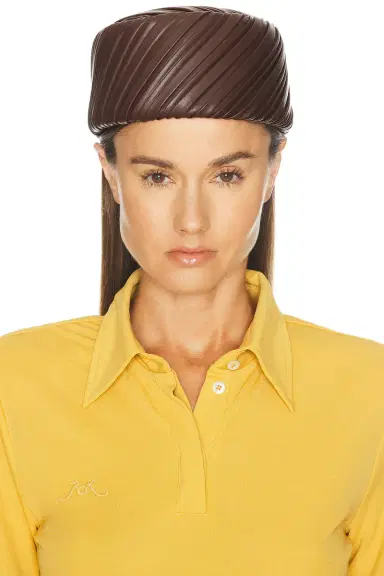 Rowen Rose Pleated Pillbox Hat | Thumbnail 2
