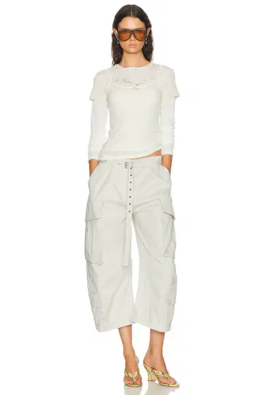 Acne Studios Pama Light Twill Trouser | Thumbnail 6 Acne Studios Pama Light Twill Trouser | Thumbnail 6